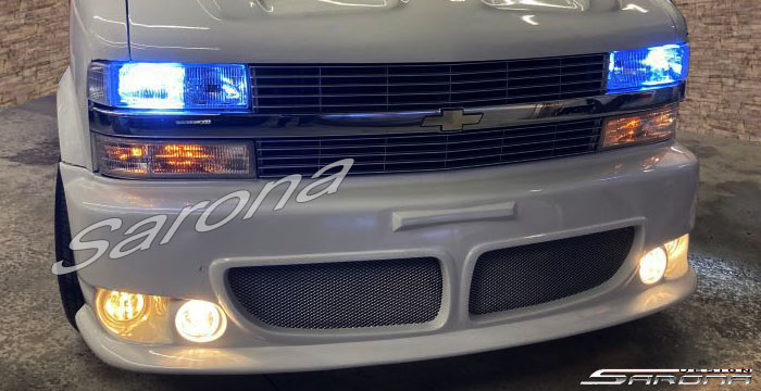 Custom Chevy Astro  Mini Van Front Bumper (1995 - 2005) - $540.00 (Part #CH-018-FB)